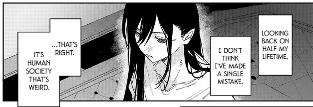 Ruruna Von Bettelheim from Girls × Vampire: Looking back on half my lifetime, I don’t think I’ve made a single mistake... That’s right. It’s human society that’s weird.