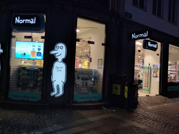 A shop called Normal.