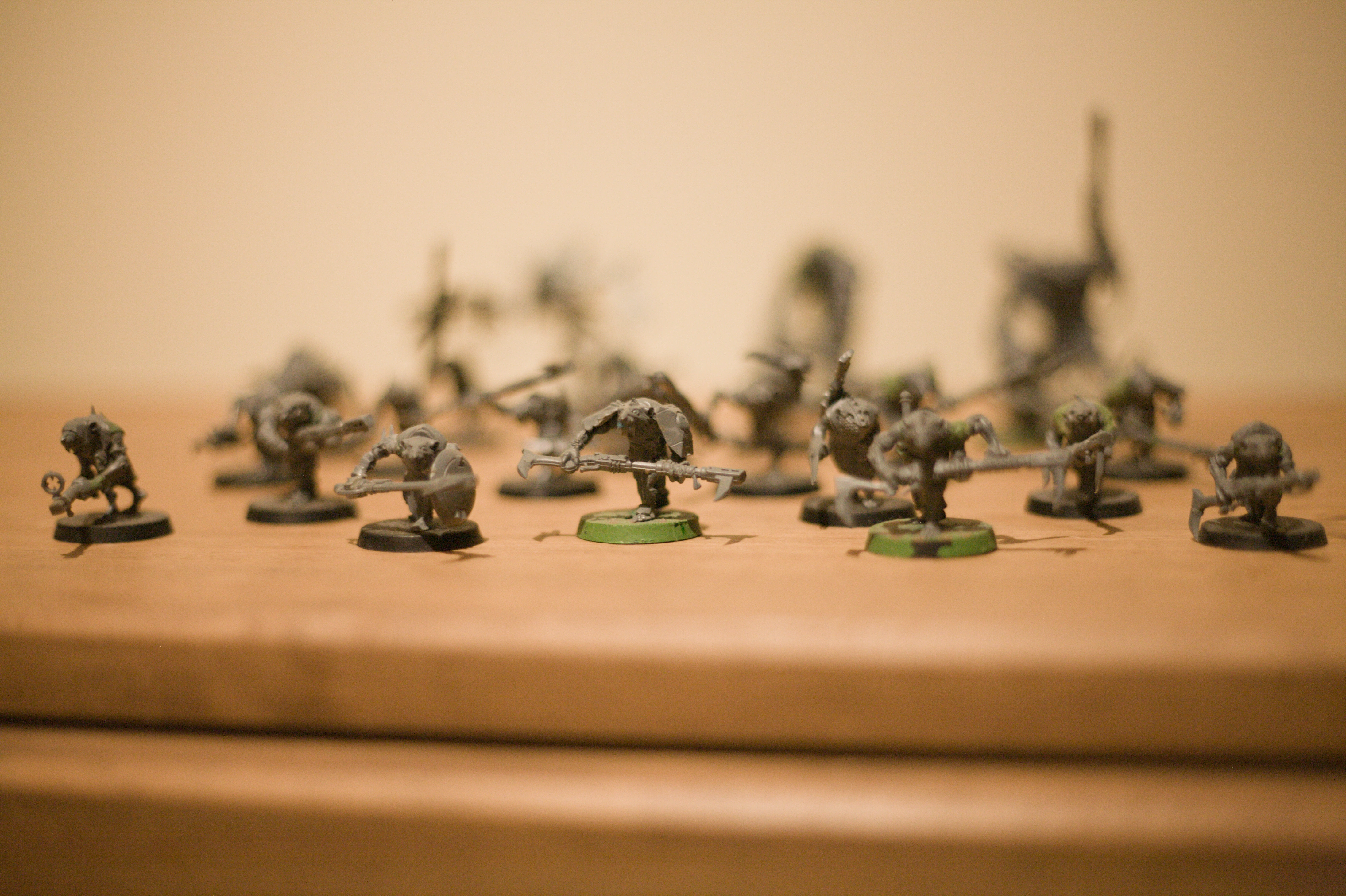 The front line again from the opposite angle.