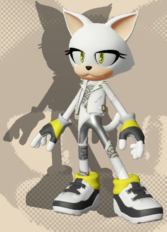 A white cat in Sonic Forces.